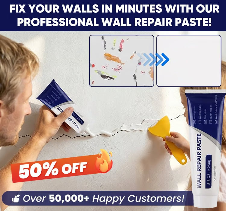 🔥Last day🔥50% OFF!!Household Waterproof Wall Repair Paste