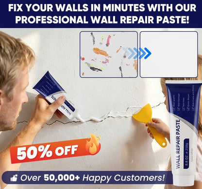 🔥Last day🔥50% OFF!!Household Waterproof Wall Repair Paste