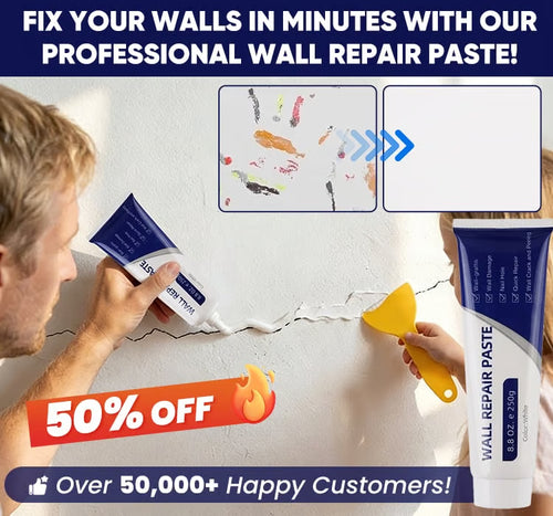 🔥Last day🔥50% OFF!!Household Waterproof Wall Repair Paste