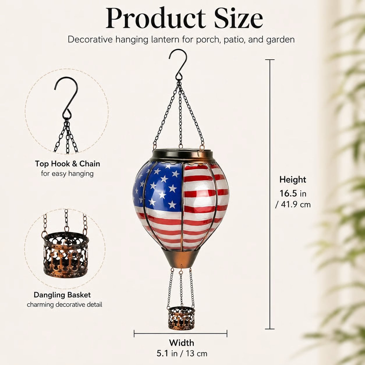 🔥Anniversary Sale: 70% OFF!!✨250th Anniversary Solar Hot Air Balloon Lantern🏮