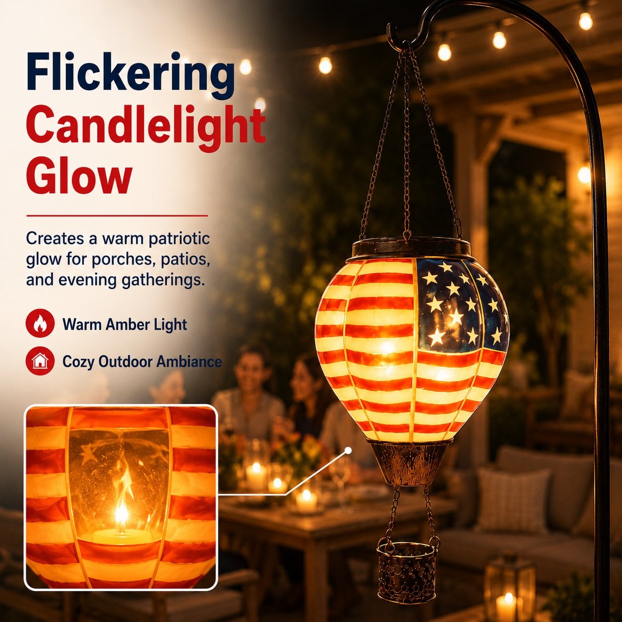 🔥Anniversary Sale: 70% OFF!!✨250th Anniversary Solar Hot Air Balloon Lantern🏮