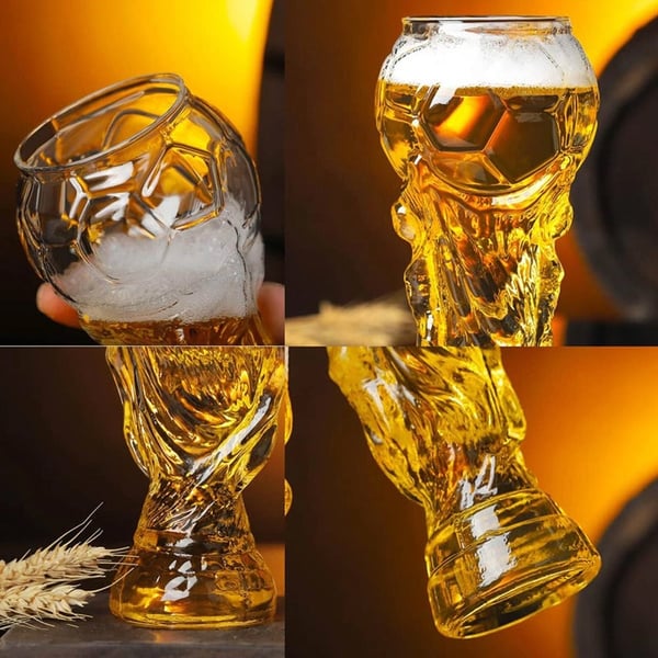 ⚽🏆 World Cup Sale – Soccer Trophy-Style Beer Glass