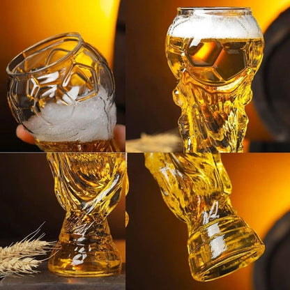 ⚽🏆 World Cup Sale – Soccer Trophy-Style Beer Glass