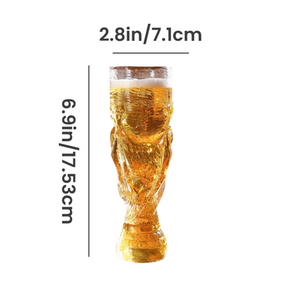 ⚽🏆 World Cup Sale – Soccer Trophy-Style Beer Glass