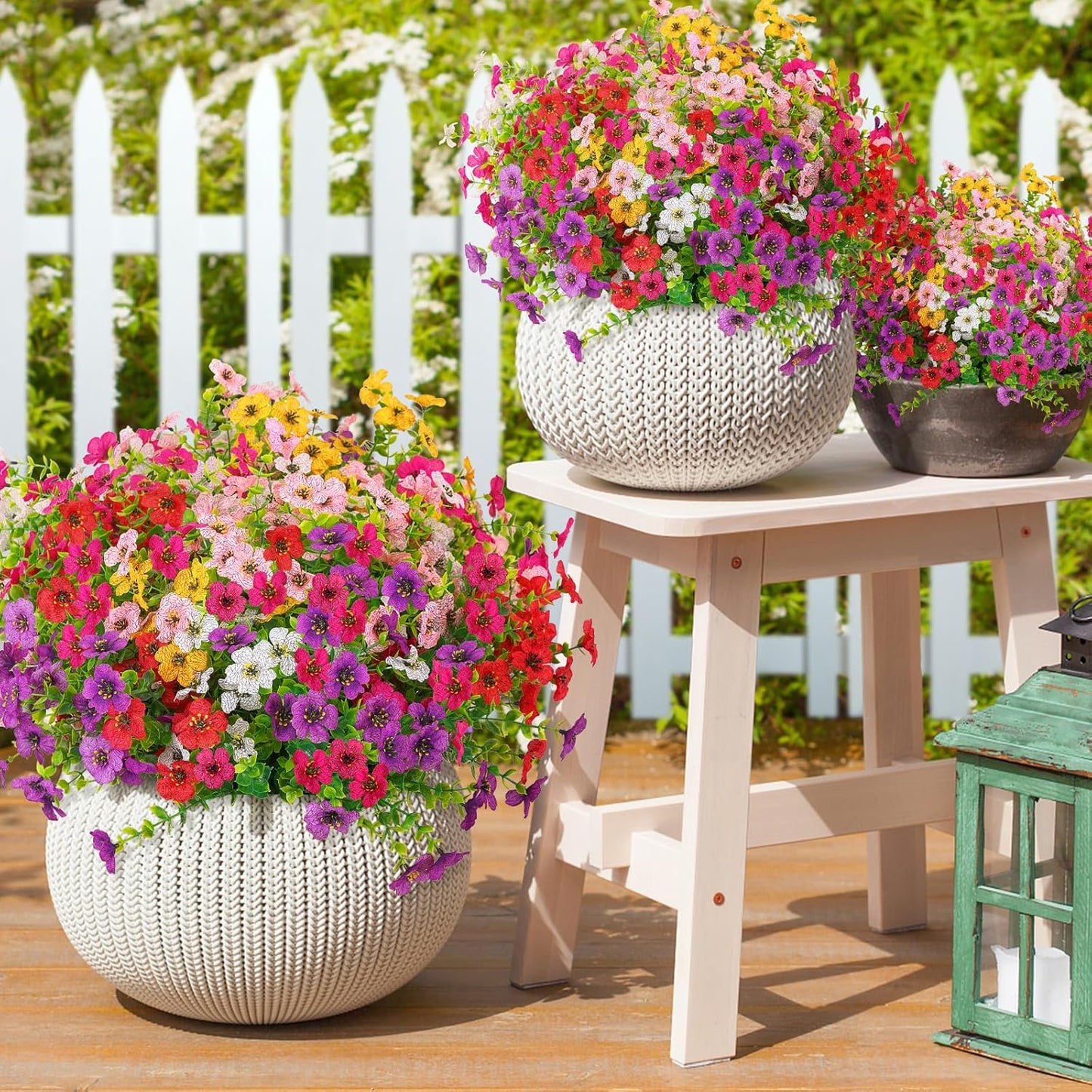 💖Last Day Deal !! 50%OFF🌺UV Resistant Colorful Artificial Flower