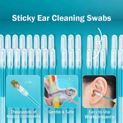 🔥Mother's Day Special Offer Buy 1  Get 1 Free💦Sticky Ear Cleaning Sticks – Gentle, Visible Ear Care - A926