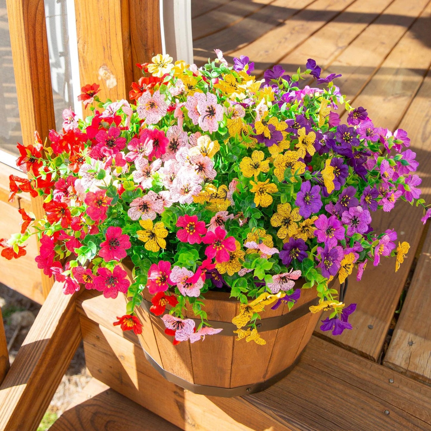 💖Last Day Deal !! 50%OFF🌺UV Resistant Colorful Artificial Flower