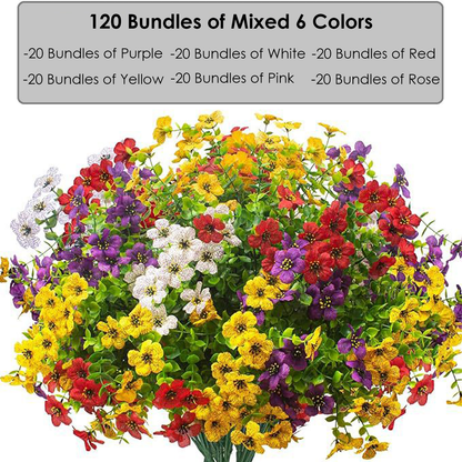 💖Last Day Deal !! 50%OFF🌺UV Resistant Colorful Artificial Flower