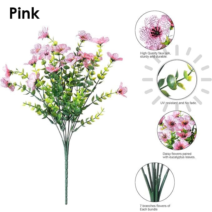💖Last Day Deal !! 50%OFF🌺UV Resistant Colorful Artificial Flower