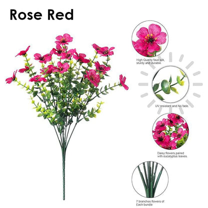 💖Last Day Deal !! 50%OFF🌺UV Resistant Colorful Artificial Flower