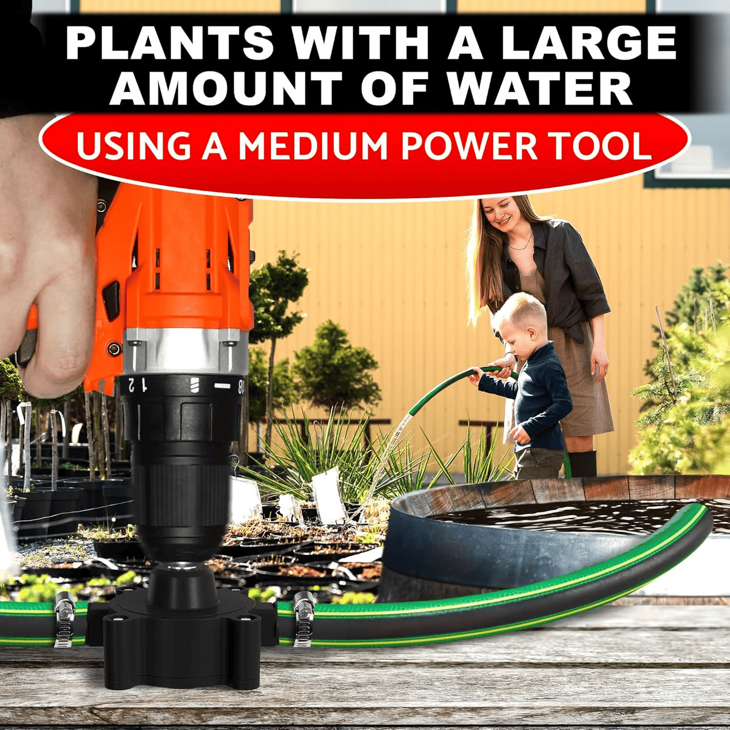 💥Limited-time Offer 50% OFF 🔥Portable Electric Drill Pump